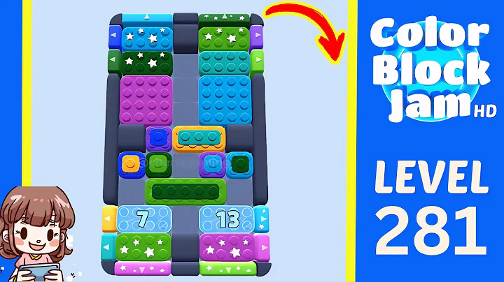 Color Block Jam Level 281 Solution Walkthrough