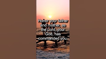 The First Commandment with a Promise