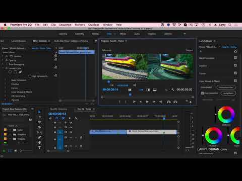 Adobe Premiere Pro CC: New Features - Color Match Larry Jordan PowerUp #252