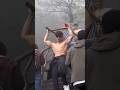 unique job Japanese bodybuilder !