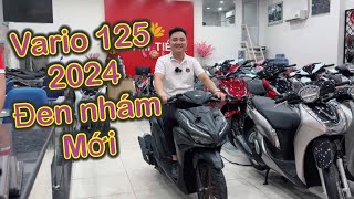 Vario 125 2024 màu đen nhám - Nam hihi