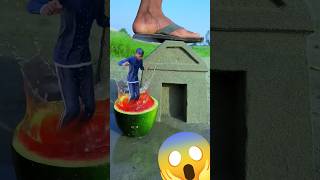 🍉 water jumping amazing videography trick 😱#shorts #crazy #videography #ideas #creative