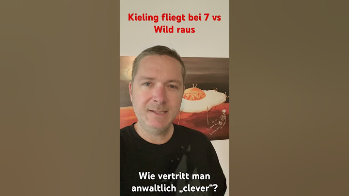 Nach Kieling Rauswurf bei 7 vs Wild. Frage nach anwaltlichem Vorgehen (rechtlich /auf Image bezogen)