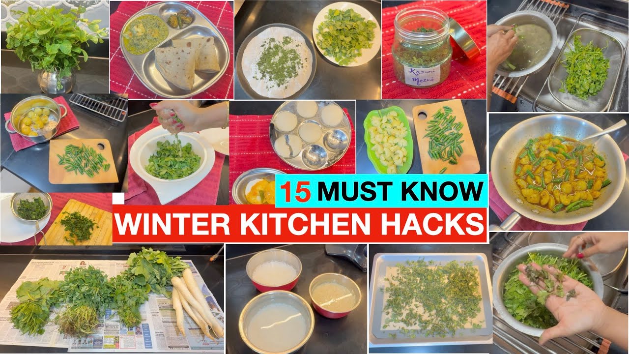 15 WINTER SPECIAL KITCHEN HACKS - YOU CANNOT MISS KNOWING