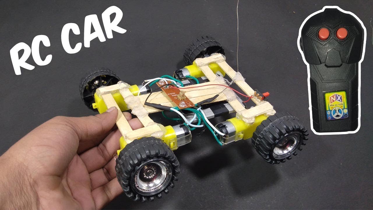 How to make a remote control car at home in 2020!