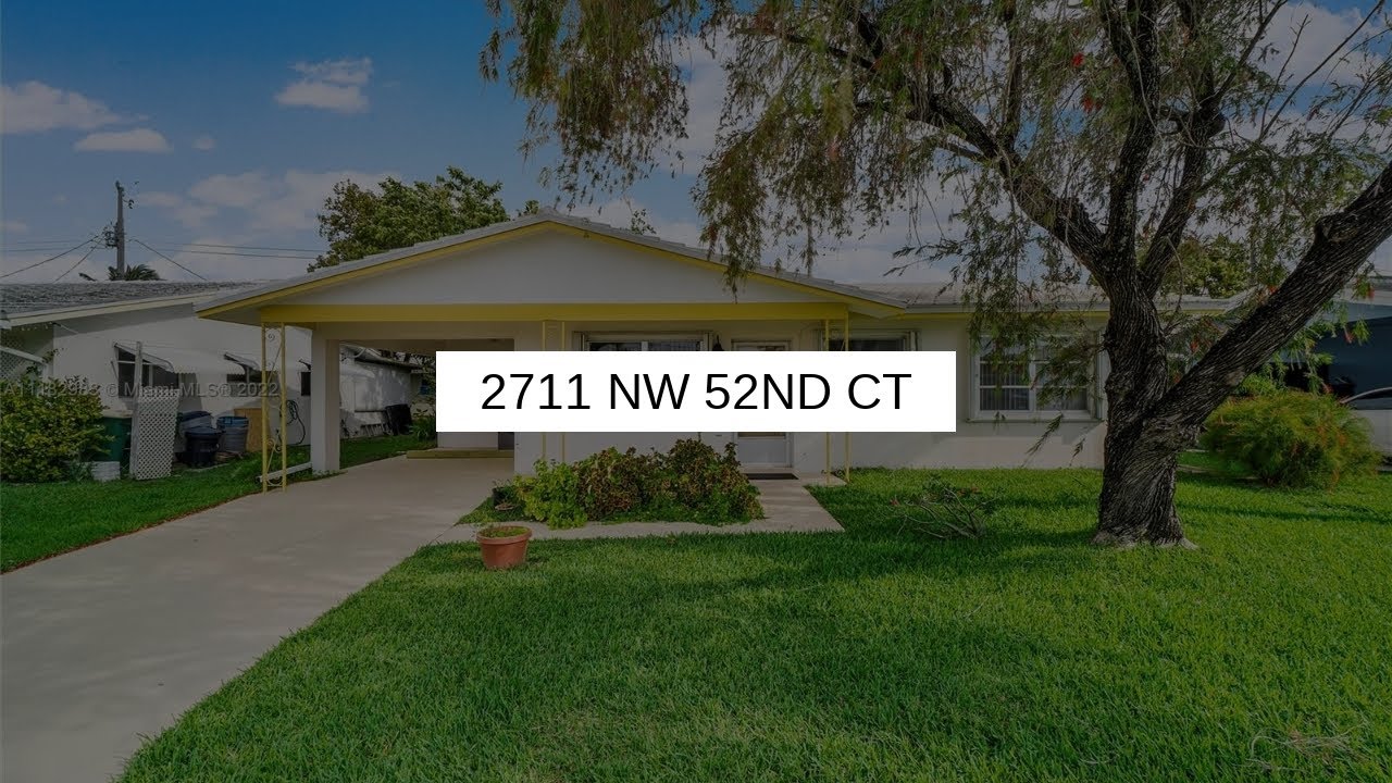 2711 NW 52nd Ct | Tamarac Real Estate