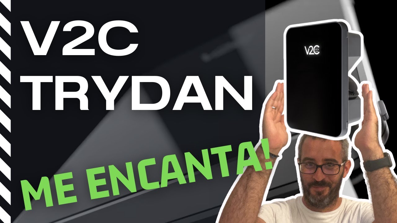 Cargador de coche V2C Trydan 7.4kW Monofásico con Protecciones