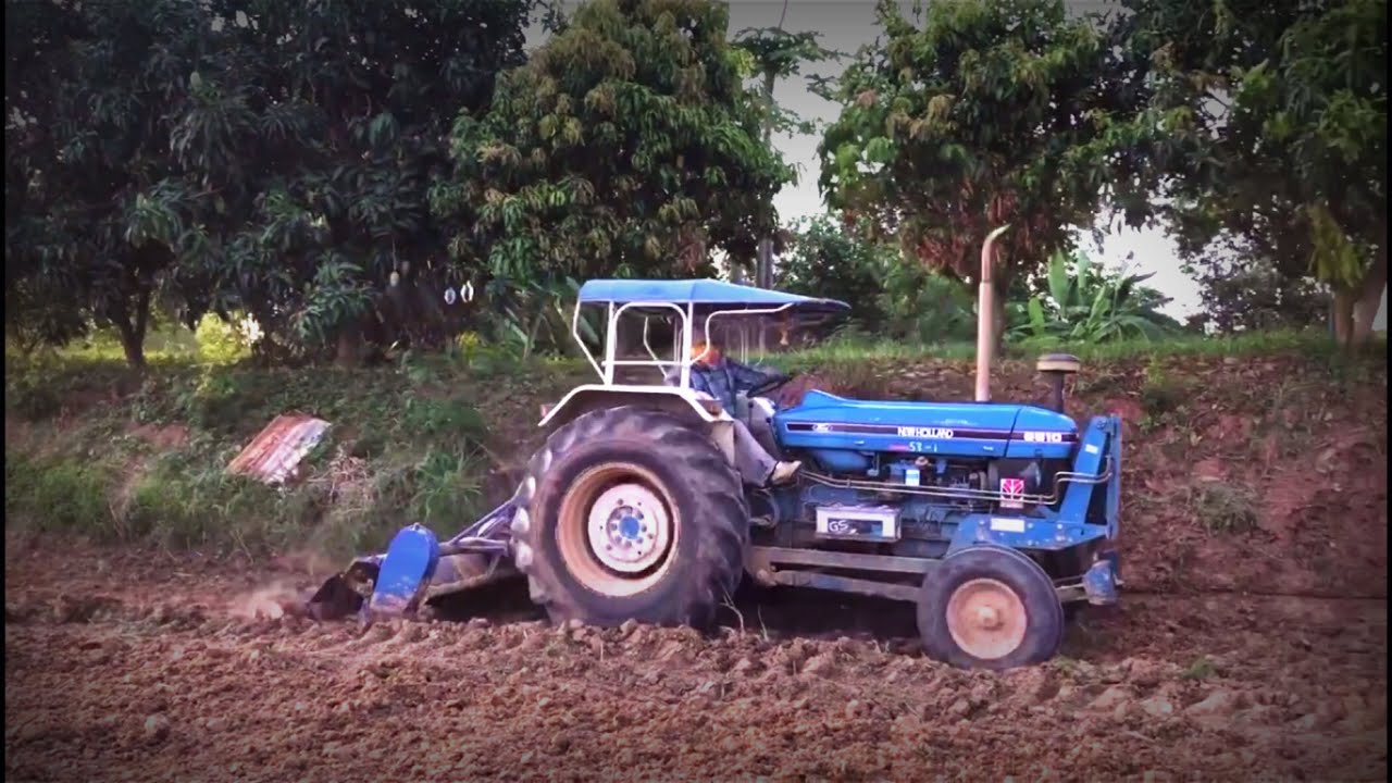 รถไถฟอร์ด6610ติดโรตารี่ตีดิน รถคันนี้แรงจัดมากๆ