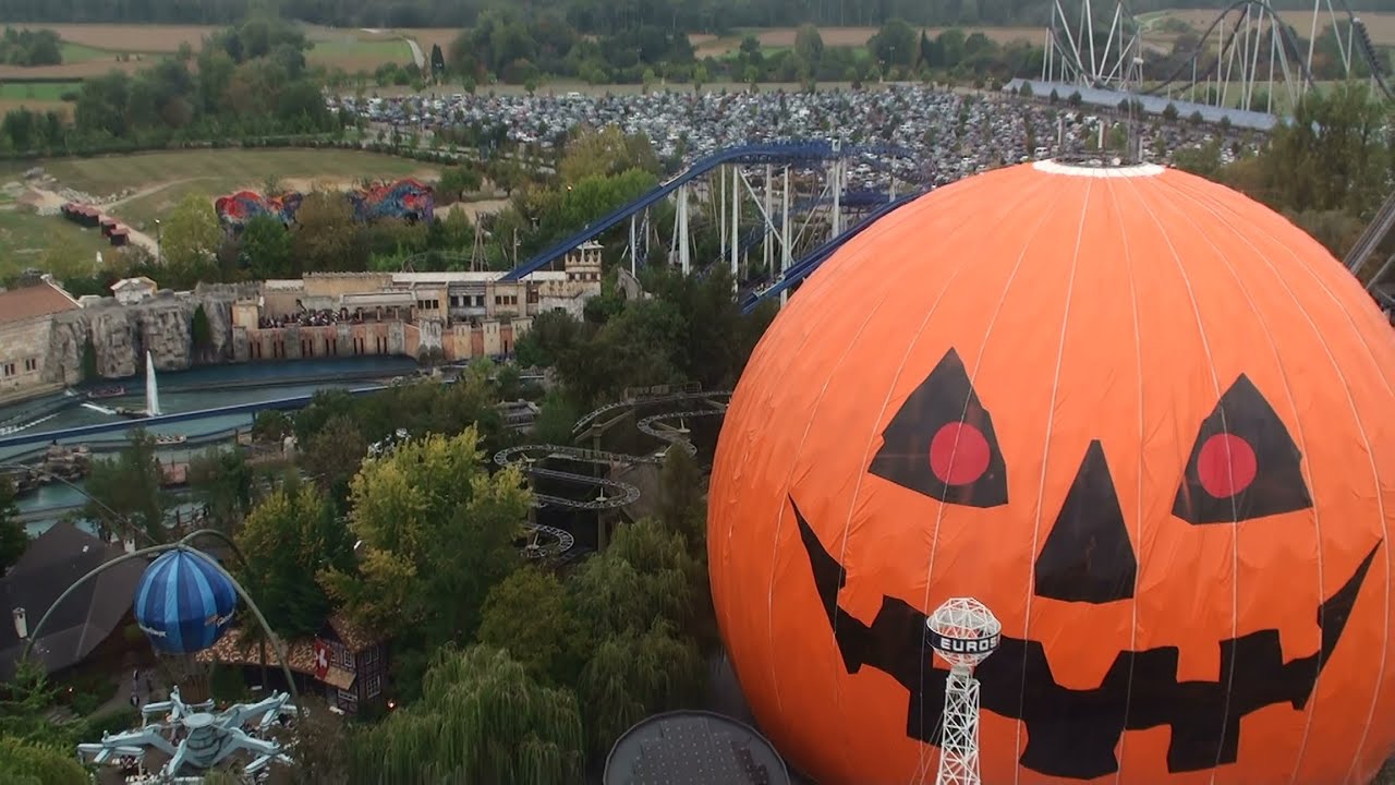 airbus a220 Euro-Tower On Ride at Europa-Park Rust (full HD)