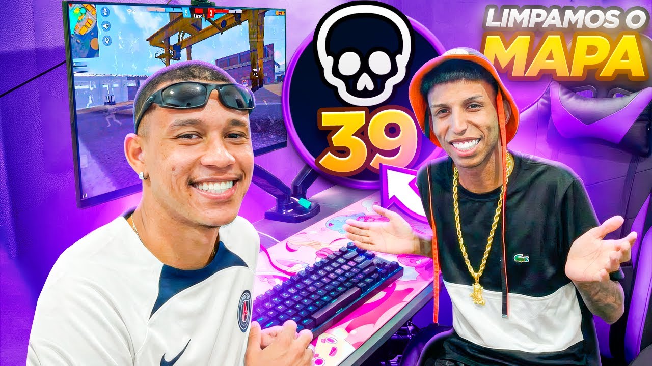 A MELHOR DUPLA VS 50 SEGUIDORES NO FREE FIRE !!