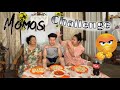 Momo challenge with my family   recipe   alisha thapa