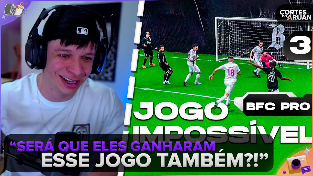 ARUAN REAGE: BANHEIRISTAS FC PRO: O JOGO IMPOSSÍVEL (EP.3) (BANHEIRISTAS) - Cortes do Aruan