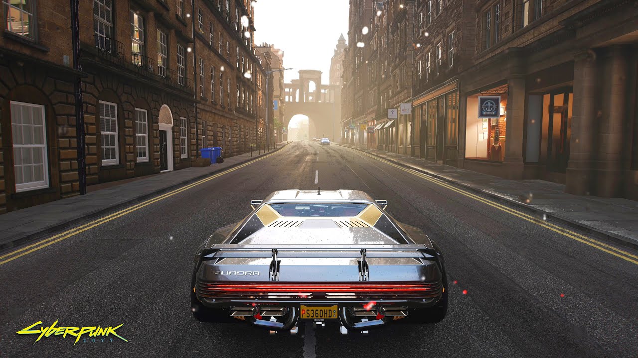 Forza Horizon 4 - Cyberpunk 2077 Quadra Turbo R V-Tech Car