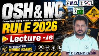 OSH & WC Rules 2026 | MCL, WCL & NCL Mining Exams | OFFENCES AND PENALTIES | BY DEVENDRA SIR | screenshot 4