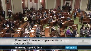 House Floor Session  4/7/16