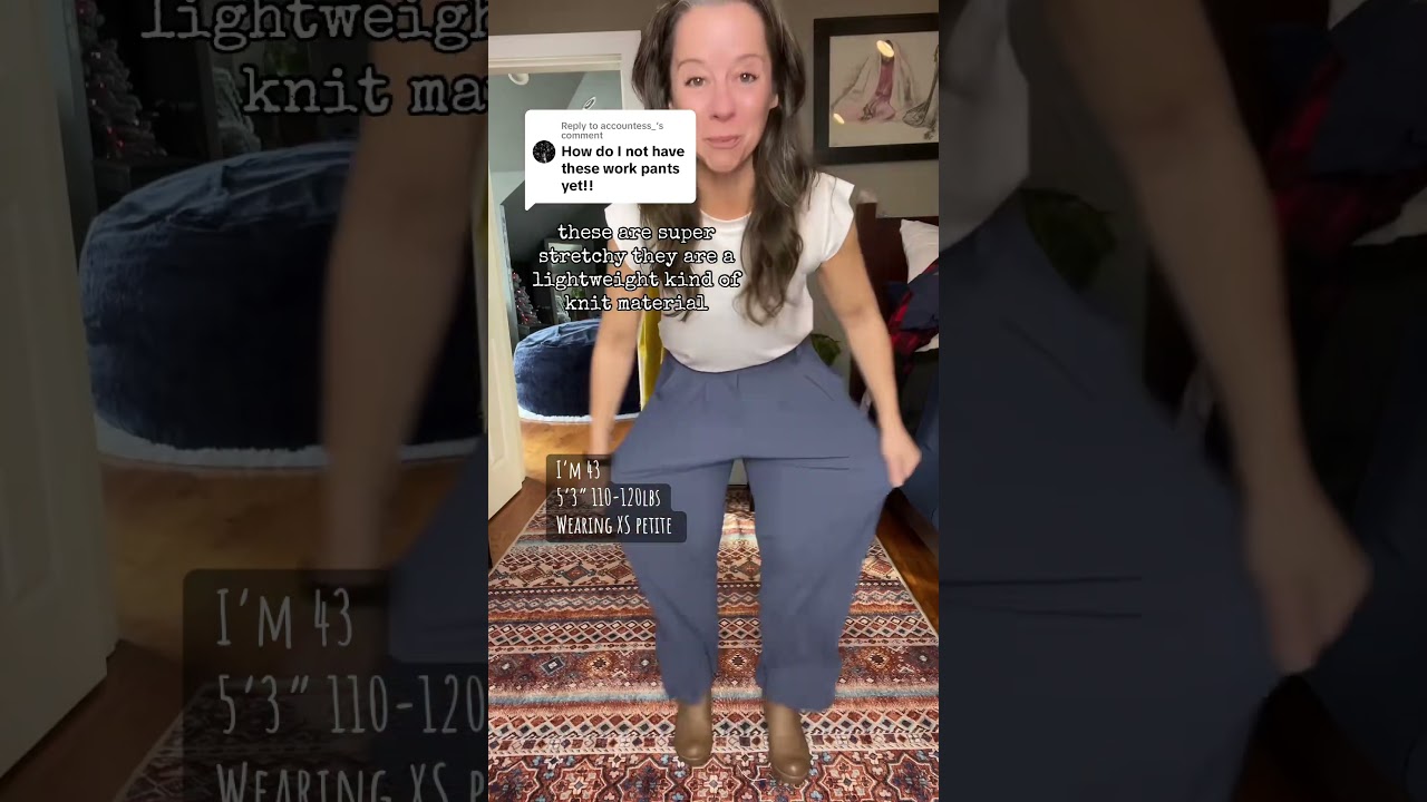 Comfortable Work Pants with Stretch! 