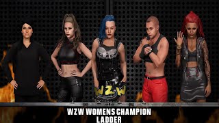 WZW Premiershow - 5 Women Ladder Match für den WZW Women´s Championship