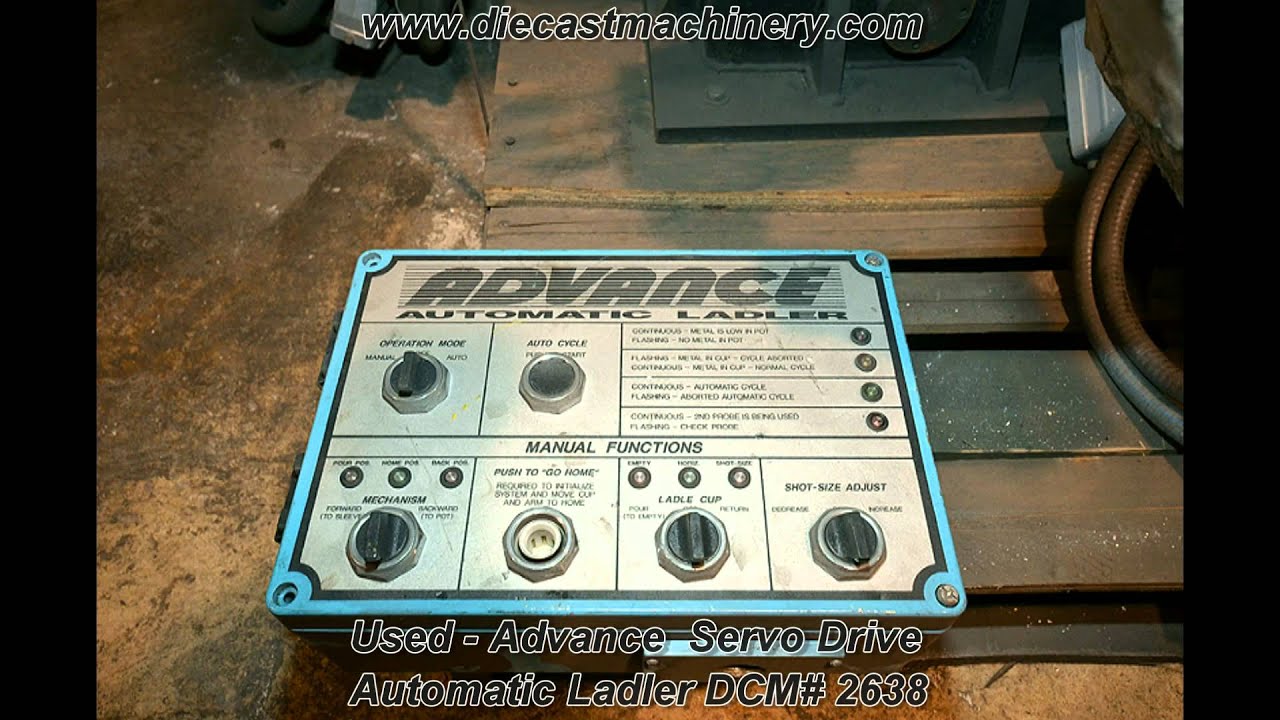 Used Advance Products Auto Ladler for Die Casting - DCM# 2638