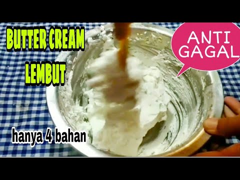 Resep butter cream lembut anti gagal - YouTube