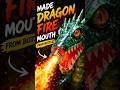 Made Dragon fire mouth from plastic bottle #shorts #experiment #mha