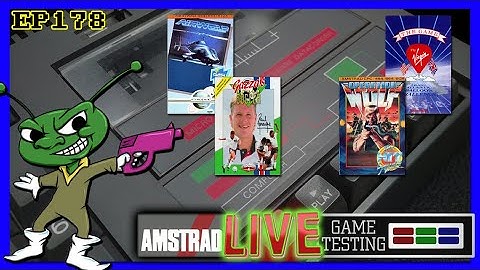 Amstrad LIVE Game Testing Ep178 Feat Operation Wolf & Gazza