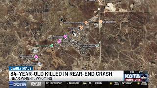 Gillette man killed after pickup hits stopped semi near Wright, WY