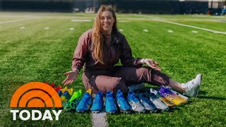 Meet the artist behind the stylish cleats taking over the football field