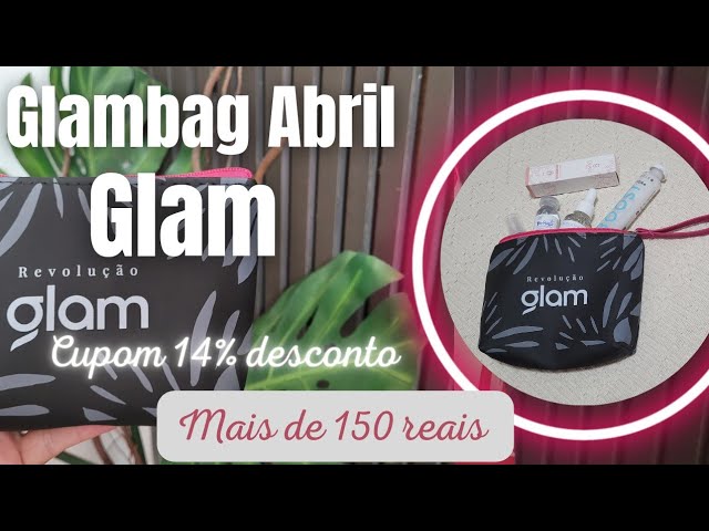 GLAMBAG SETEMBRO 2023 - MINHA QUARTA EDIÇÃO - CUPOM ANAB03058