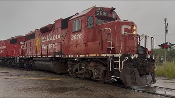 CP 3016 North - CPKC H88 (Local) - Cambridge, ON - CP Waterloo subdivision