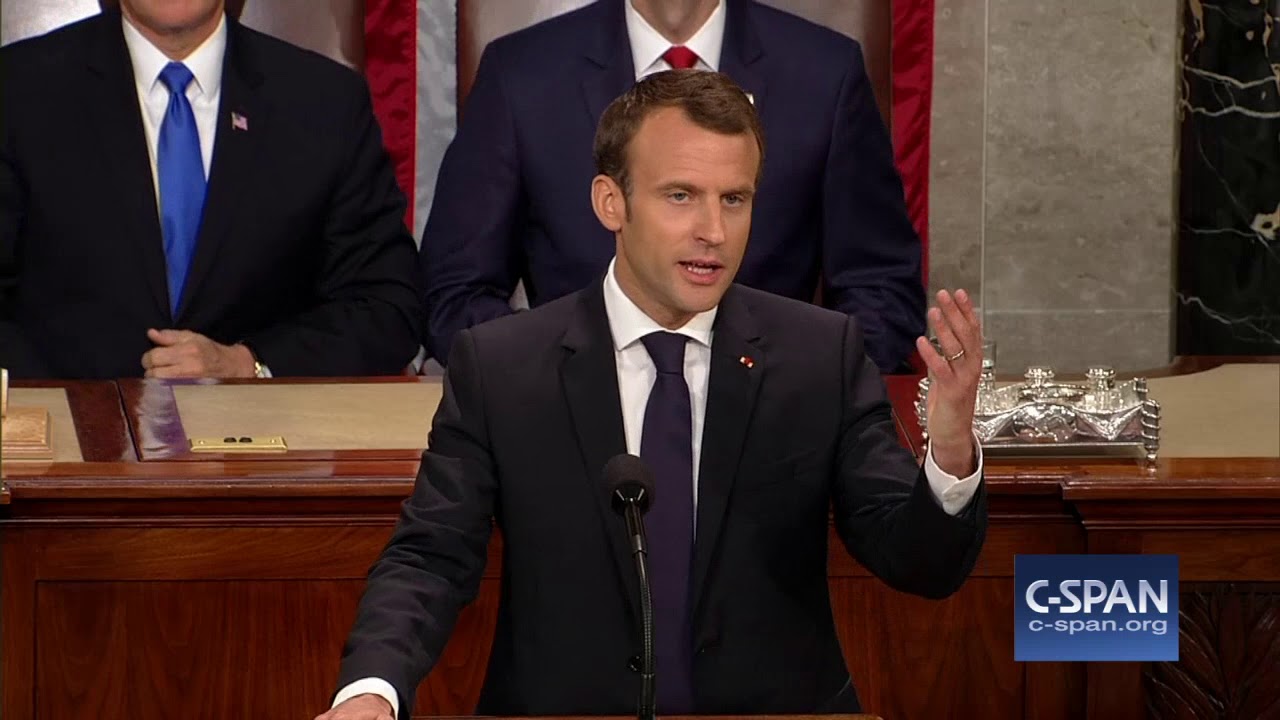 emmanuel macron height French President Emmanuel Macron on fake news (C-SPAN)