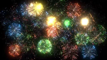 O que transmite as cores dos fogos de artifício?