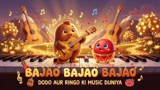 Cute Musical Cartoon Animation 🎵 | Fun Kids Song &amp; Dancing Characters