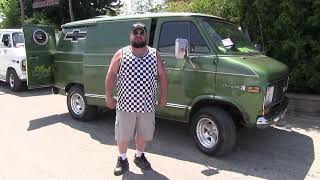 1976 Chevy G10 Custom Van with Zak Last. "RIFF RAFF"