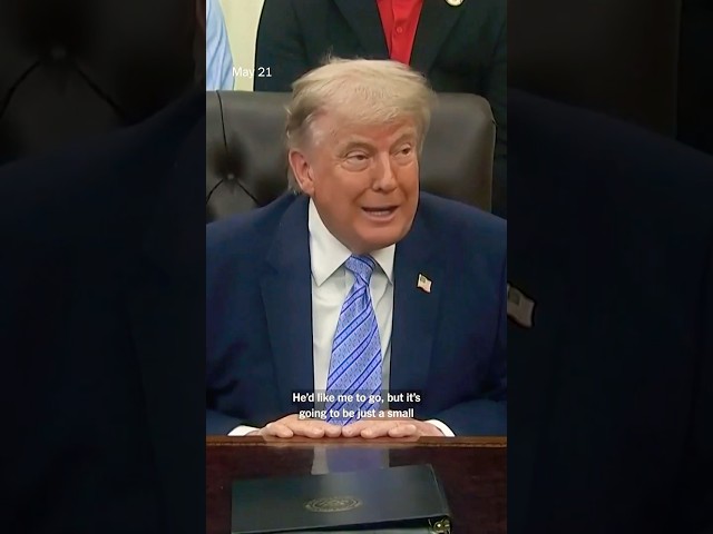Trump Says He Will ‘Try and Make It’ to His Son’s Wedding