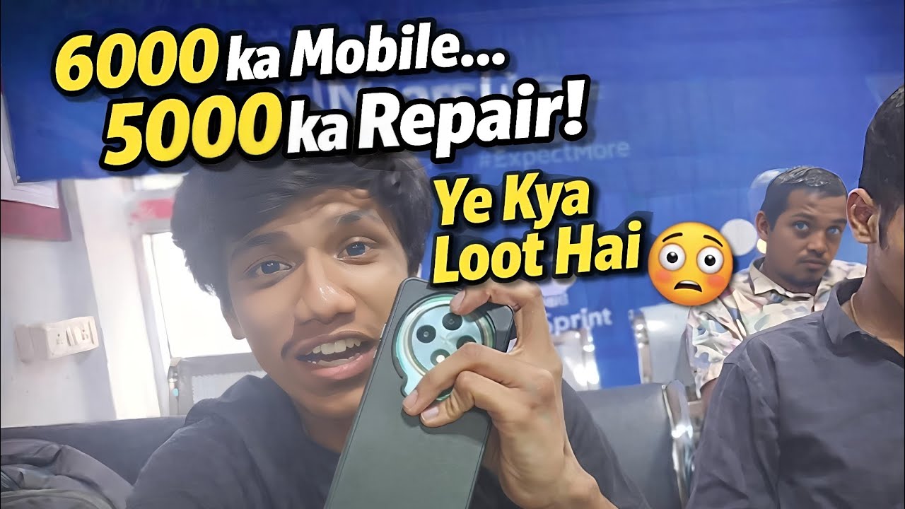 6000 ka Mobile  5000 ka Repair Ye Kya Loot Hai 😳 #viral #trending #subscribe love you all ❤️❤️