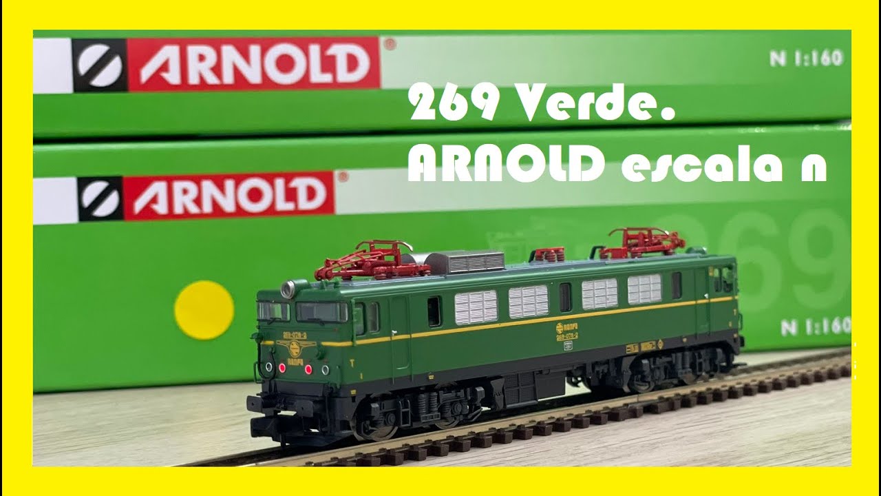 Locomotora: RENFE 269.078.2 ARNOLD HN2608S. Digital con Sonido con El Taller del Modelista