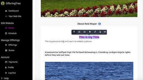 Tutorial Rich Text and Images