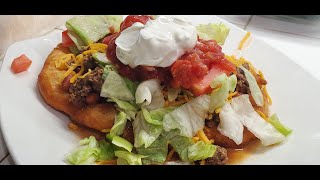 Savory Indian Fry Bread / Navajo Tacos