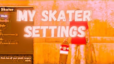 Skate 3 - My Skater Settings! 🛹