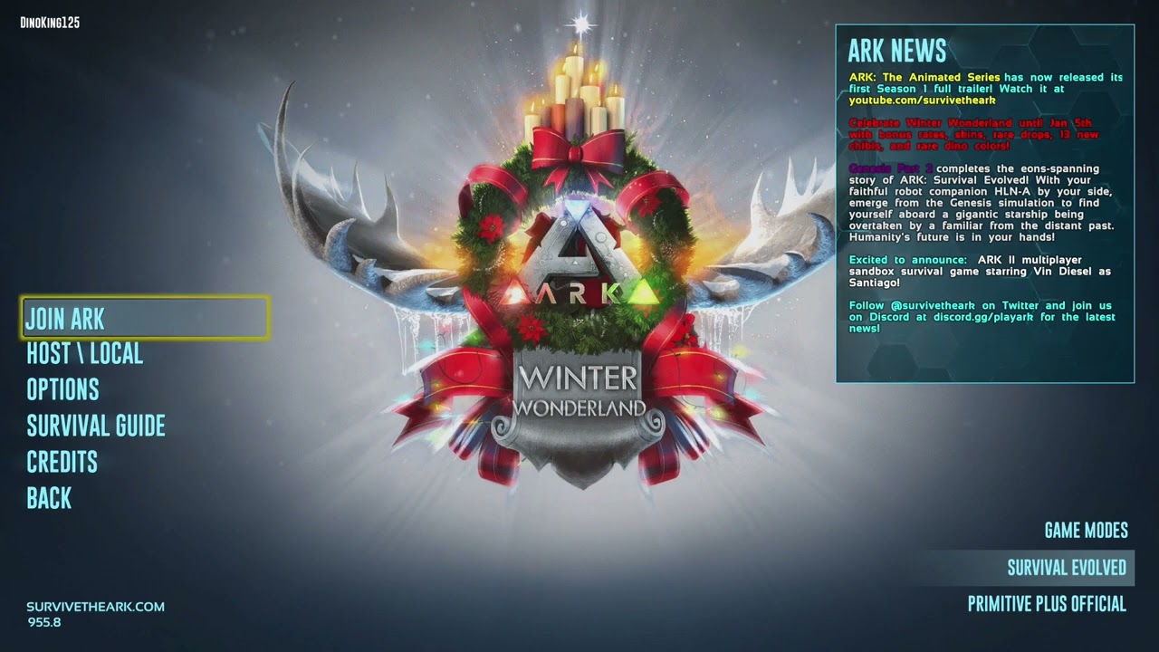 Ark Winter Wonderland 7 Theme [10 Minute Loop]