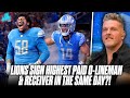 Lions Extend Penei Sewell 4 Years, $112 Million Hours After Signing Amon-Ra St Brown?! | Pat McAfee