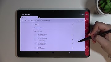 How to Clear Browsing Data on TCL NxtPaper 10s - Delete Browser History