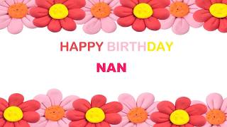 Nan   Birthday Postcards & Postales - Happy Birthday