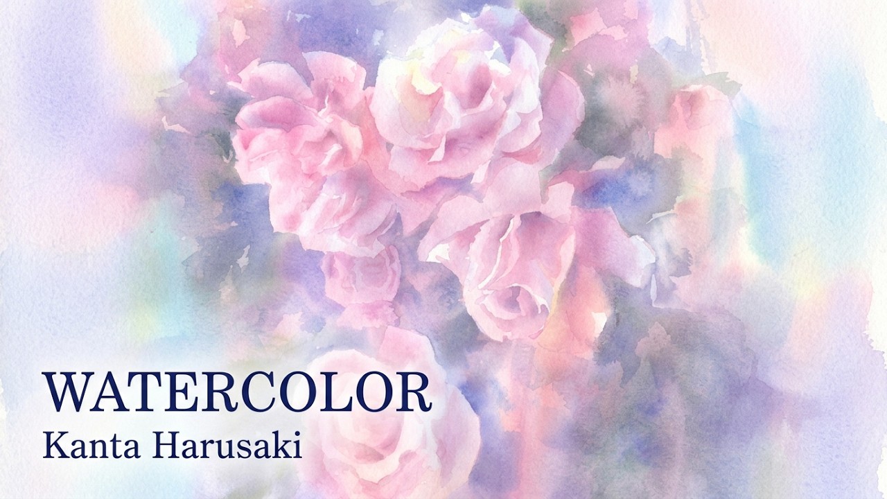 サクラアートサロン東京【透明水彩風景画制作過程】講師：守田篤博