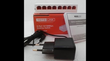totolink s808  8-Port 10/100Mbps Desktop Switch Unboxing 2019 in Hindi/Urdu