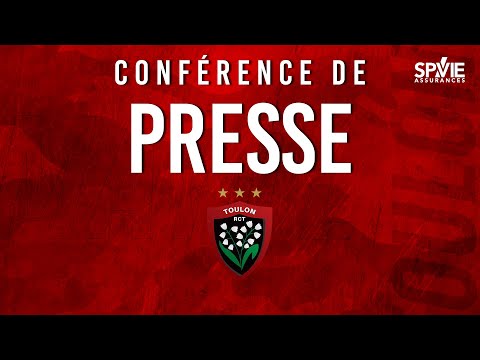 Conférence de presse d'avant-match Demi Finale Challenge Cup : Toulon-Saracens