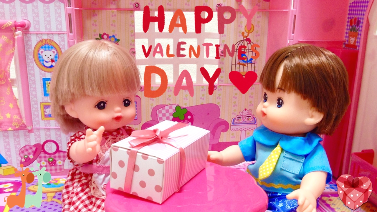Mell-chan Doll Valentine's Day Gift : Chocolate Making - YouTube