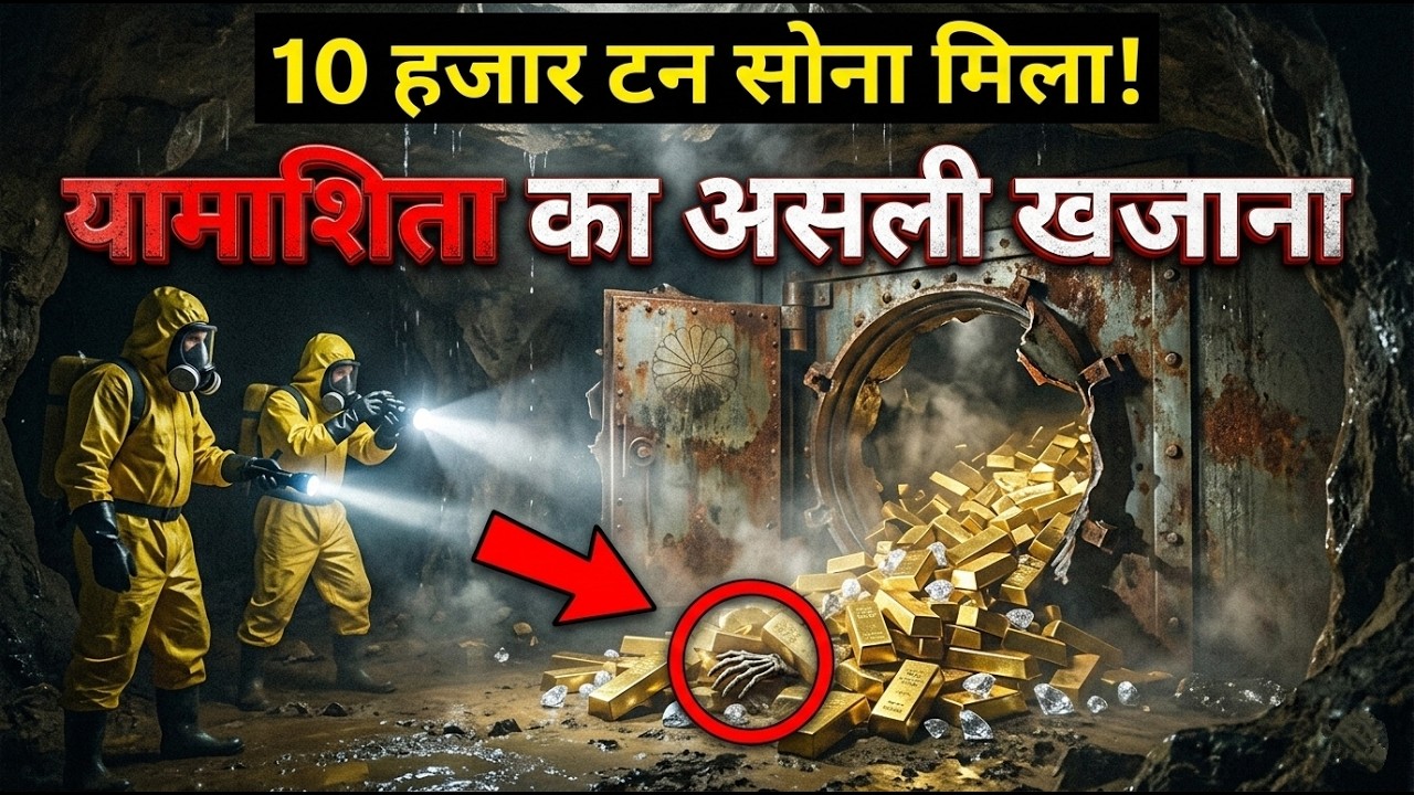 अरबों का शापित खजाना जिसे ढूंढने वाले जिंदा नहीं बचते ☠️ | Mystery of Yamashita Gold