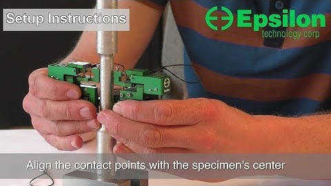 Setup instructions - Model 3550 axial-torsional extensometer - Epsilon Technology