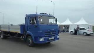 На автоподходе к Крымскому мосту прошли испытания беспилотного транспорта